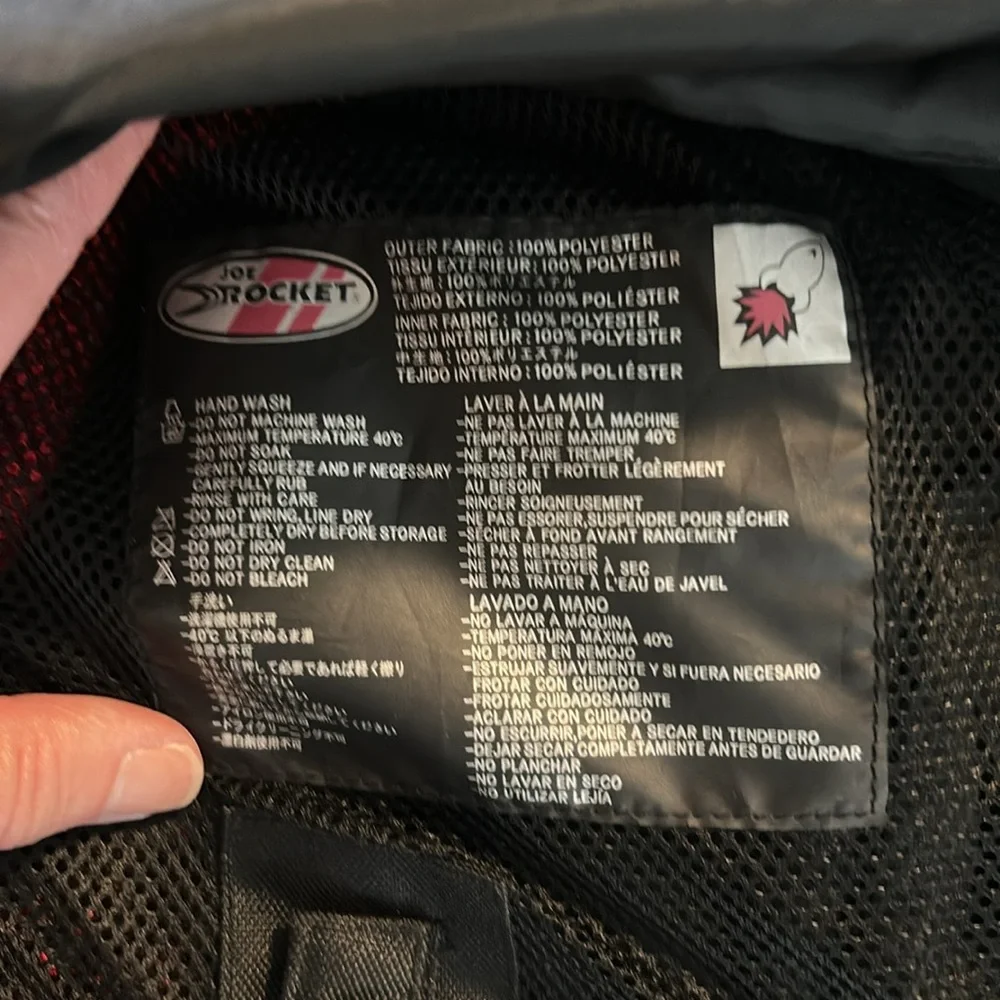 Joe Rocket Mesh Motorcycle Jacket - Picture 10 of 11